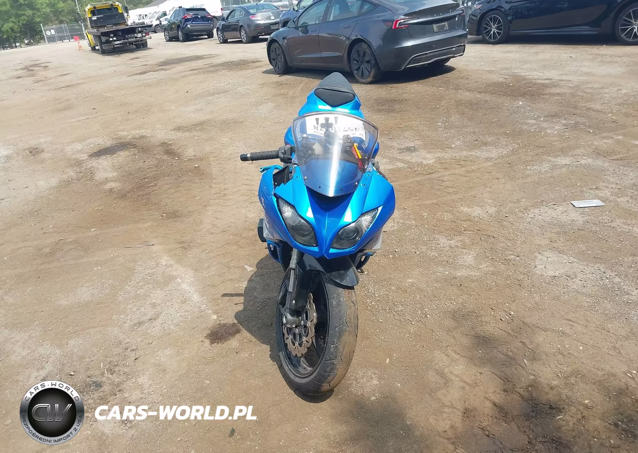 2009 Kawasaki Zx600 R VIN:JKAZX4R1X9A010381 - 5