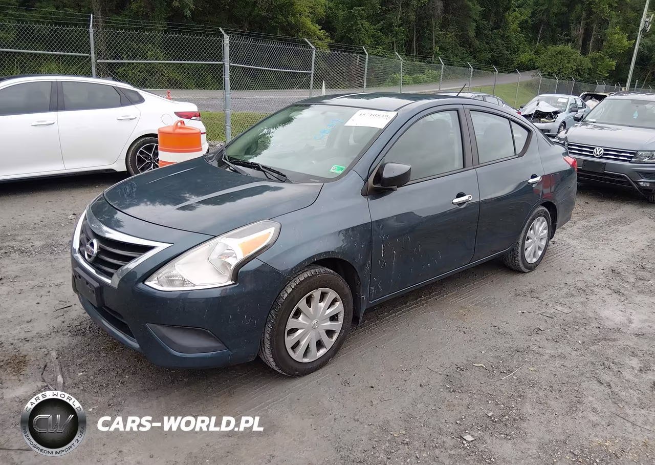 2015 Nissan Versa 1.6 Sv VIN:3N1CN7AP2FL943542 - 2
