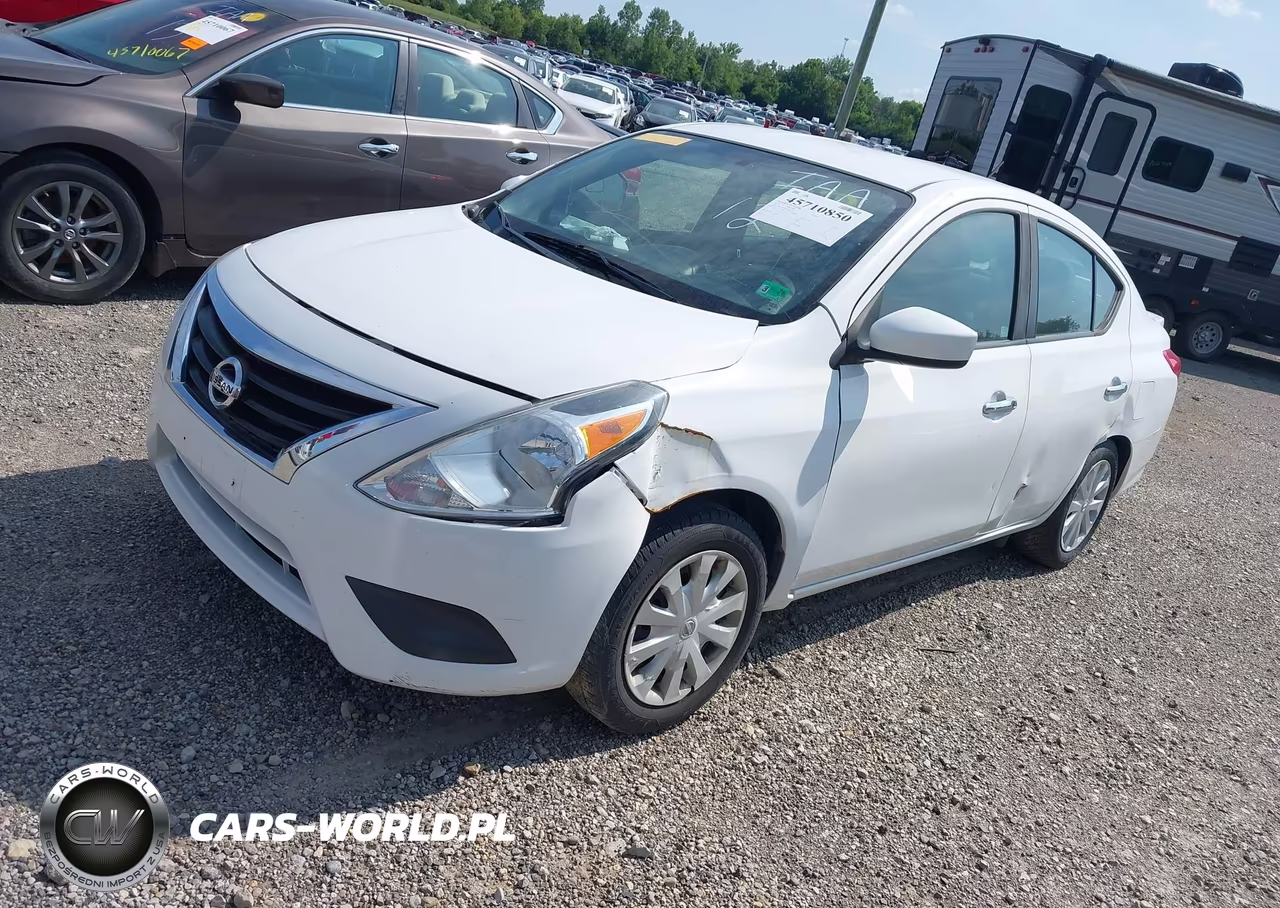 2019 Nissan Versa 1.6 Sv VIN:3N1CN7AP5KL851190 - 2