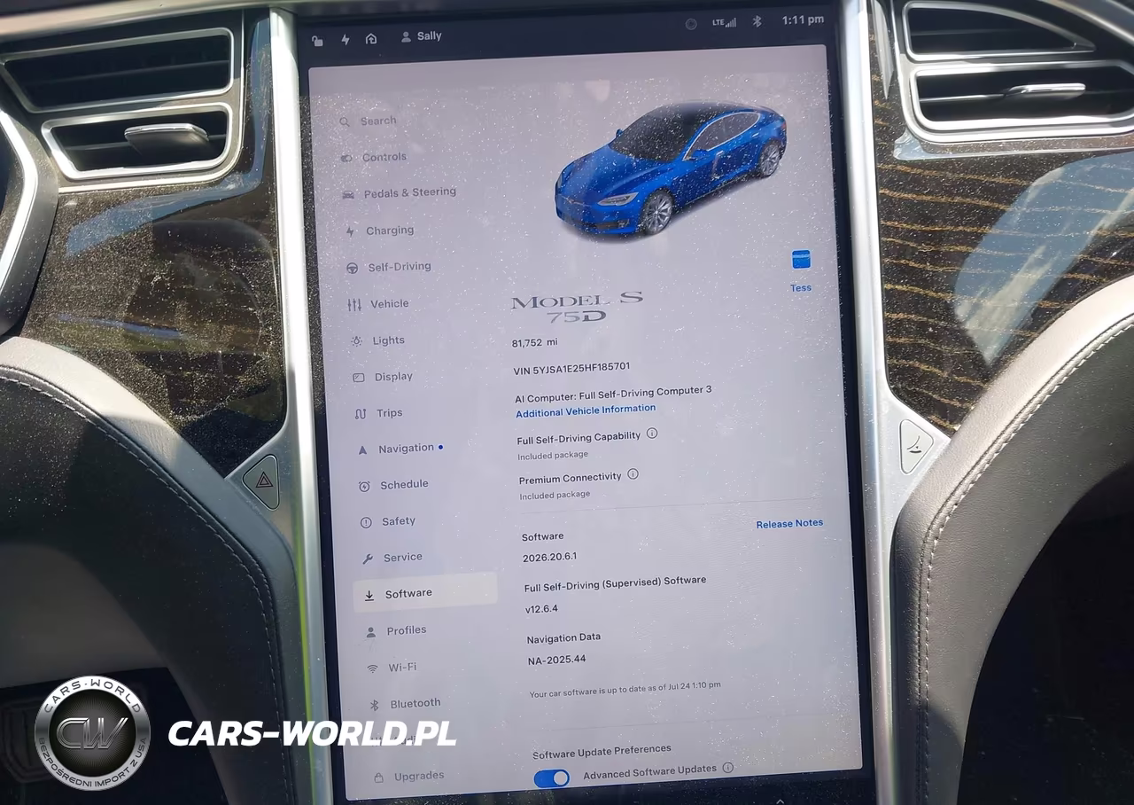 2017 Tesla Model S 100D-60D-75D-90D-P100D VIN:5YJSA1E25HF185701 - 18
