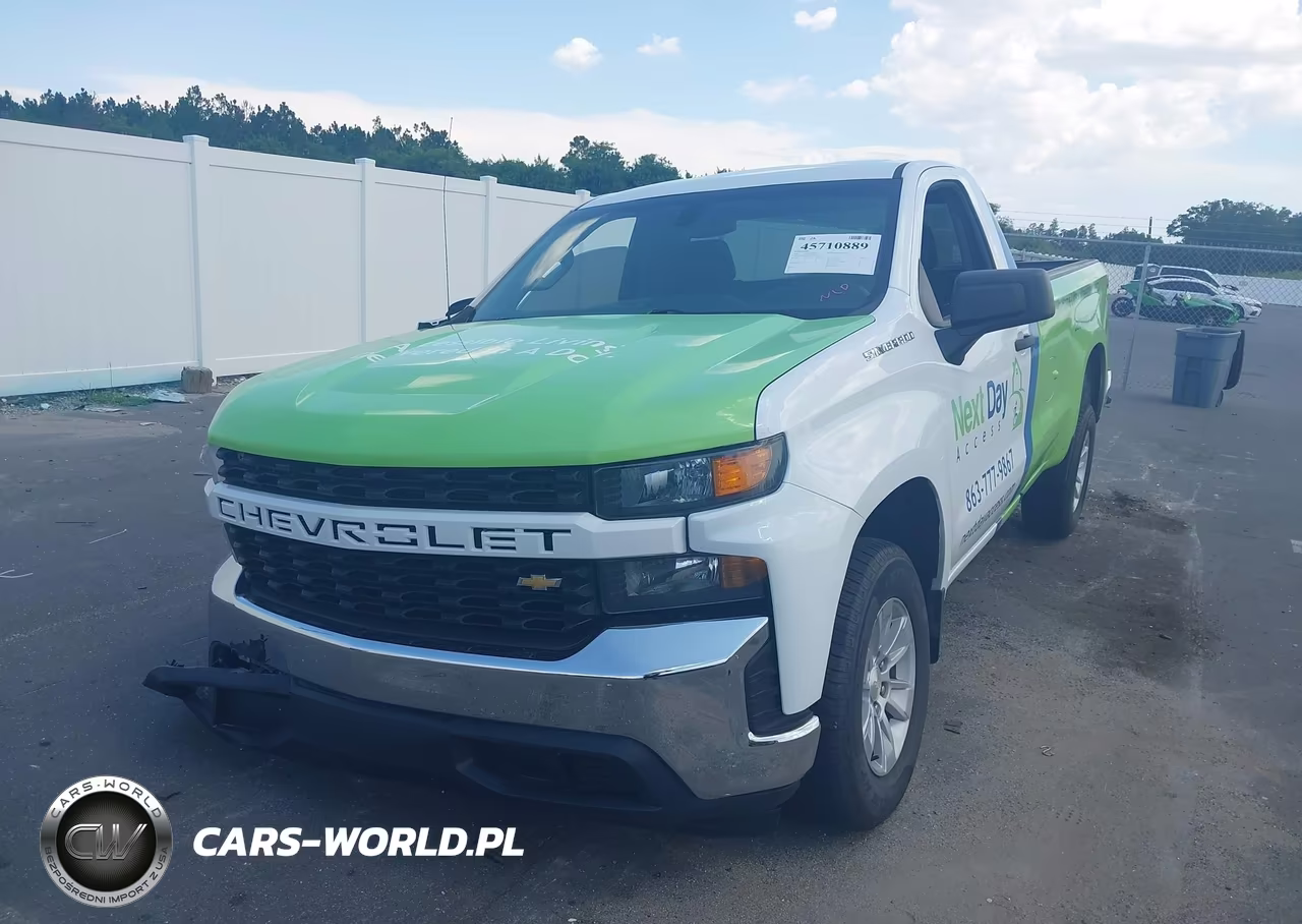 2022 Chevrolet Silverado 1500 Ltd 2Wd Long Bed Wt VIN:3GCNWAED2NG164715 - 2
