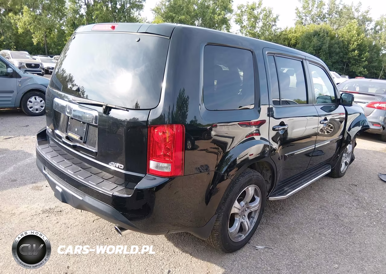 2013 Honda Pilot Ex-L VIN:5FNYF4H60DB024260 - 4