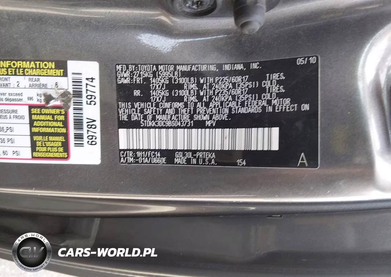 2011 Toyota Sienna Le V6 VIN:5TDKK3DC9BS043731 - 9