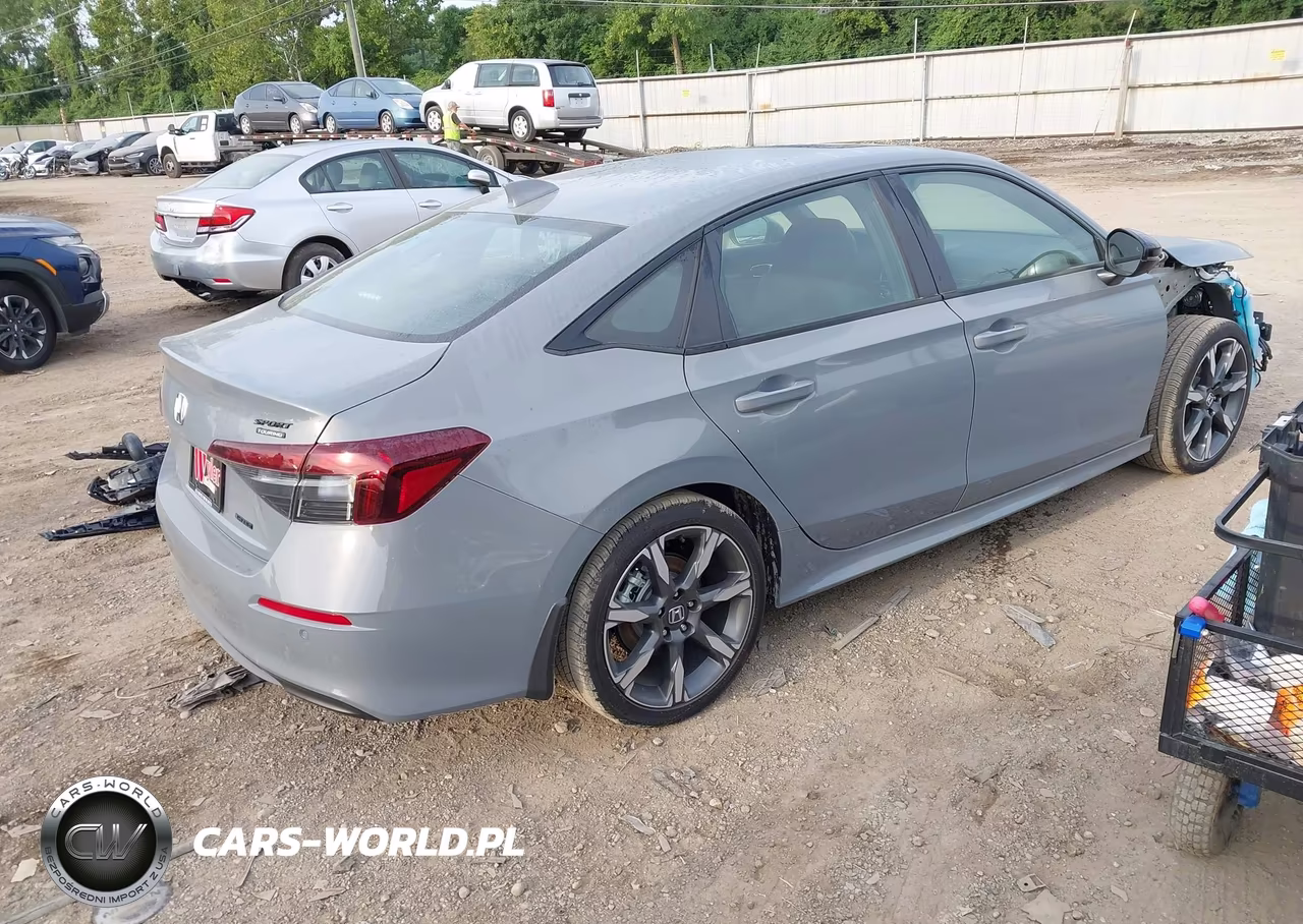 2026 Honda Civic Hybrid Sport-Sport Touring VIN:2HGFE4F81TH340520 - 4