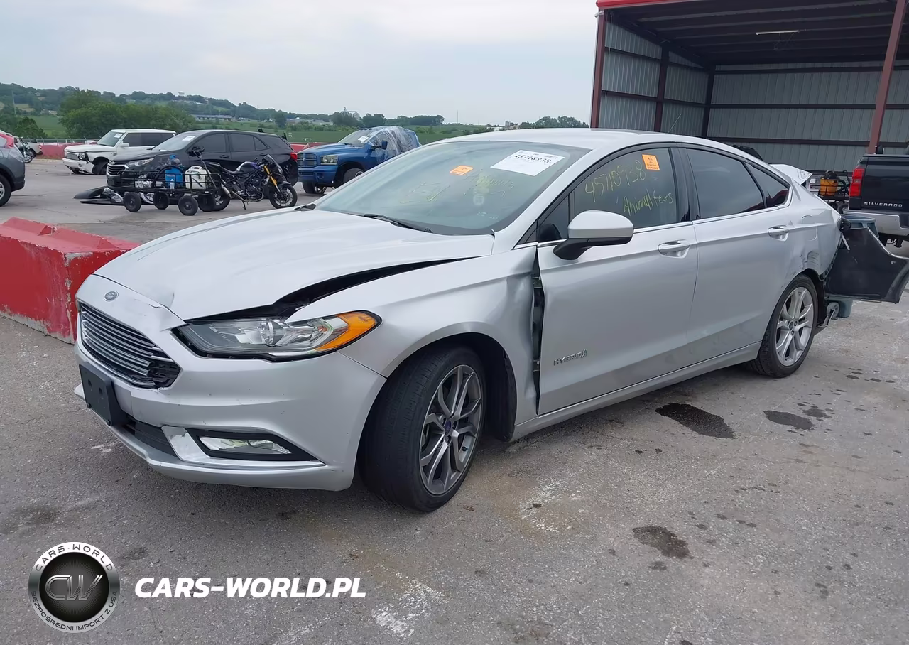 2017 Ford Fusion Hybrid Se VIN:3FA6P0LU4HR182114 - 2