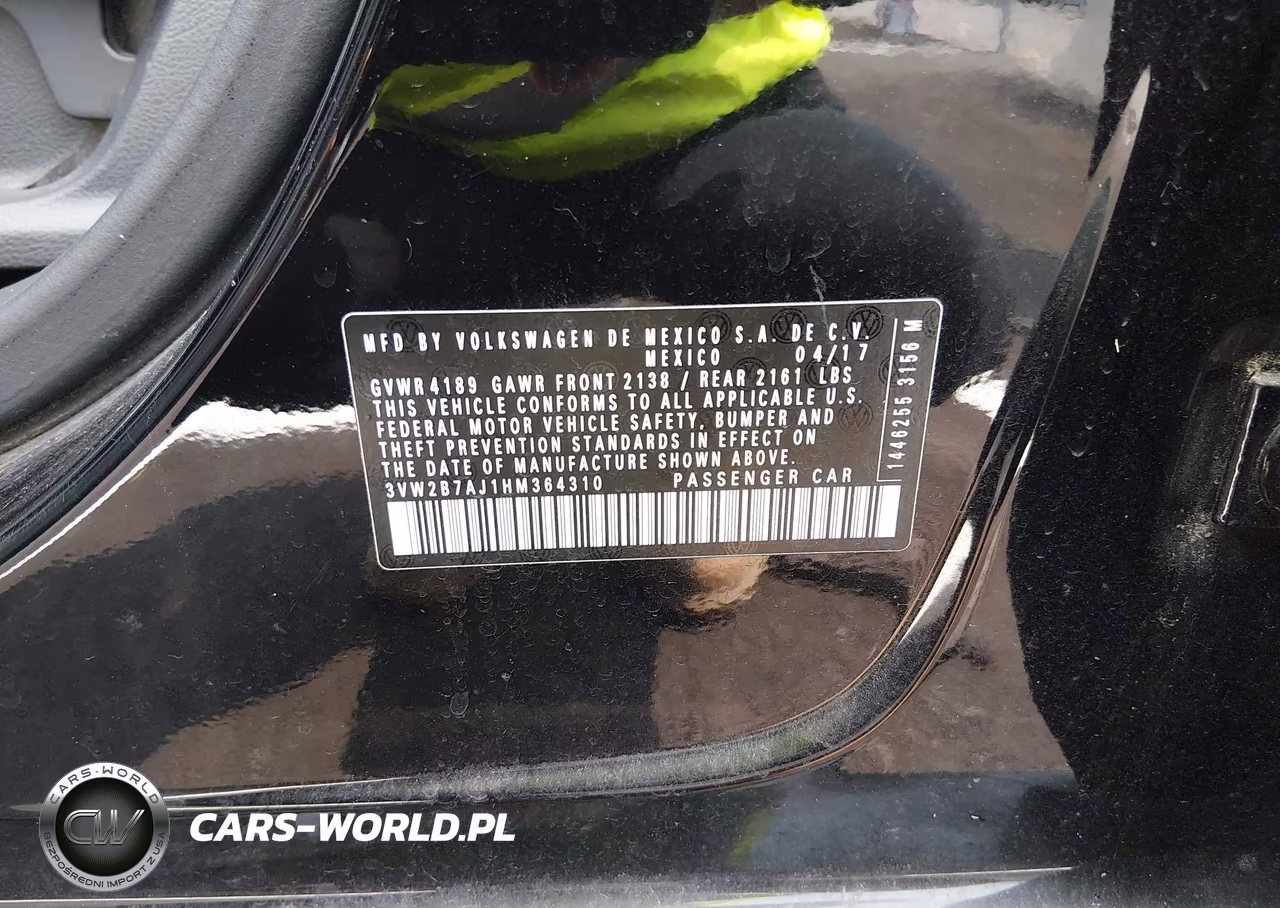 2017 Volkswagen Jetta 1.4T S VIN:3VW2B7AJ1HM364310 - 9