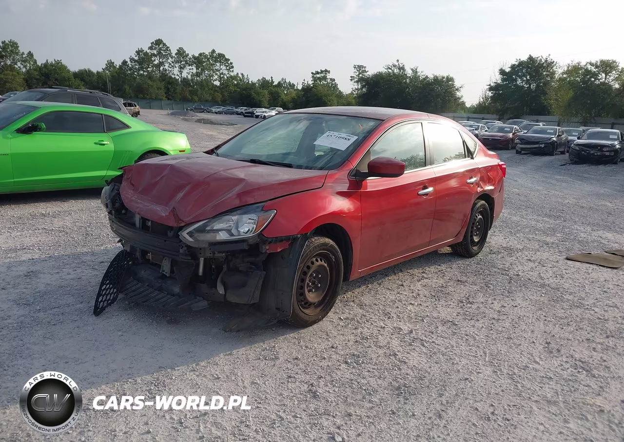 2016 Nissan Sentra Sv VIN:3N1AB7AP6GY308828 - 2