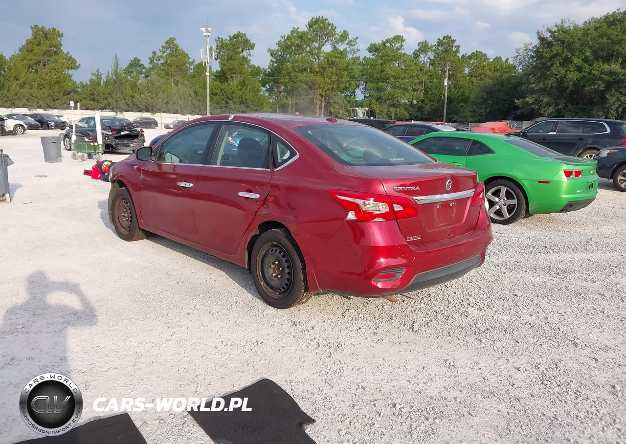 2016 Nissan Sentra Sv VIN:3N1AB7AP6GY308828 - 3