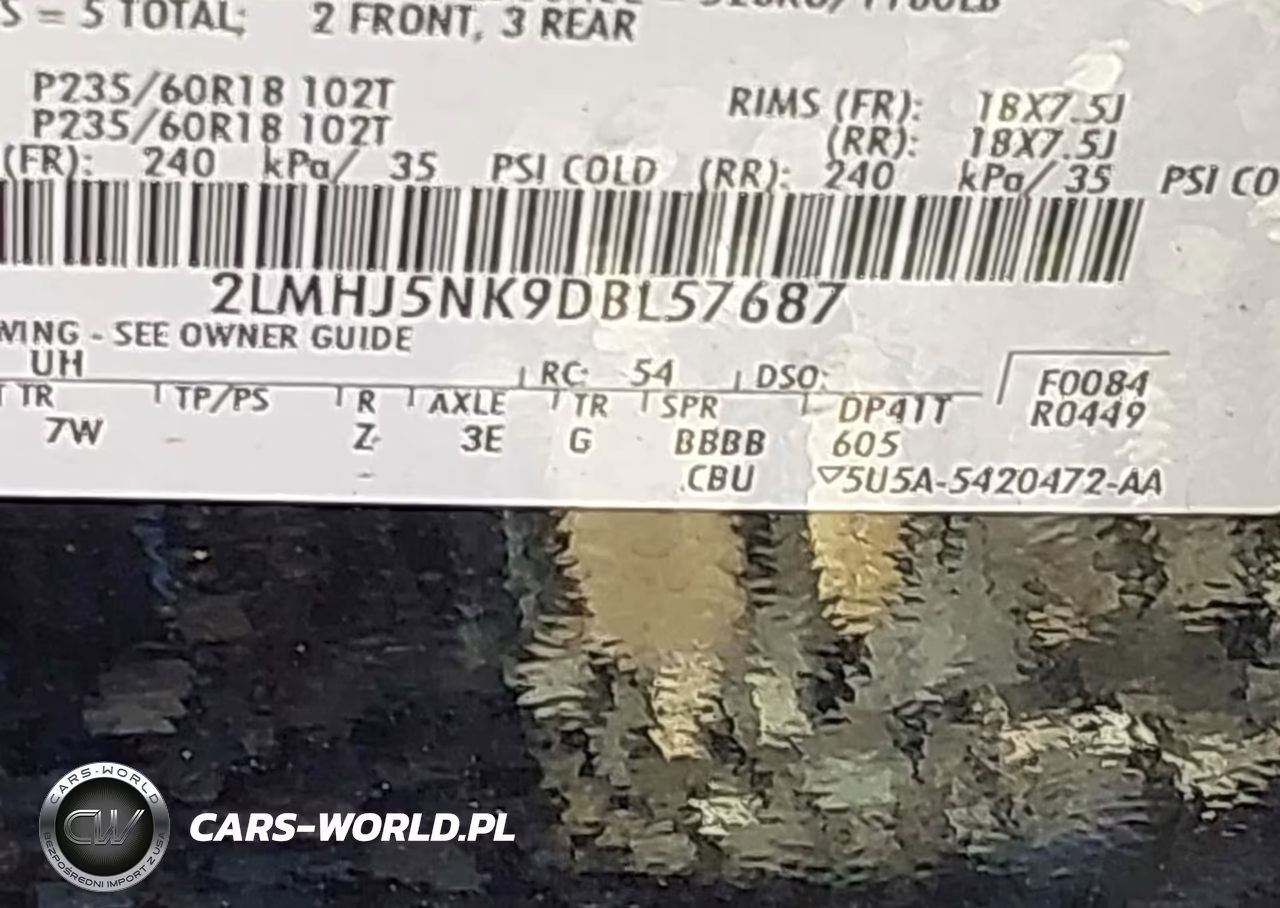 2013 Lincoln Mkt Livery VIN:2LMHJ5NK9DBL57687 - 9