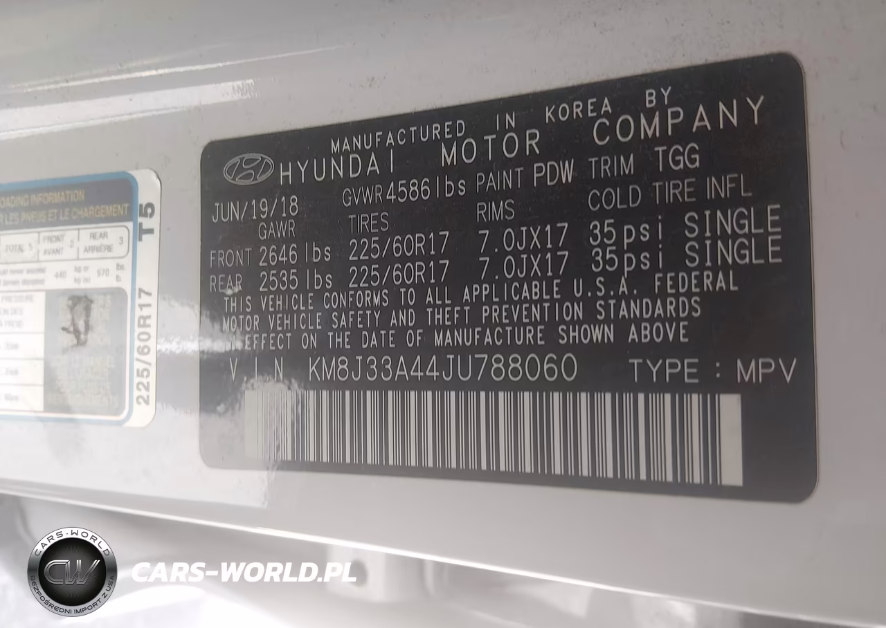 2018 Hyundai Tucson Sel VIN:KM8J33A44JU788060 - 9