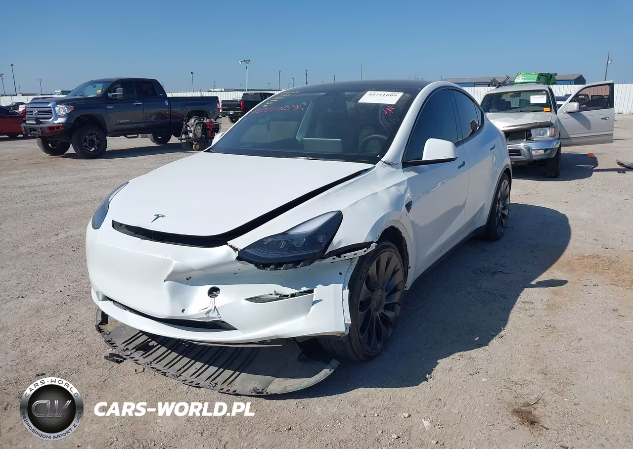 2022 Tesla Model Y Performance Dual Motor All-Wheel Drive VIN:7SAYGDEF1NF397958 - 2
