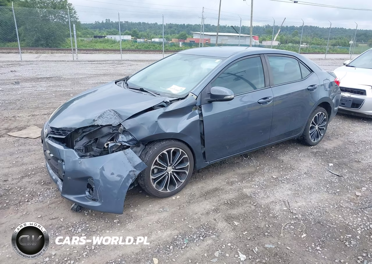 2015 Toyota Corolla S Plus VIN:2T1BURHE5FC301203 - 2