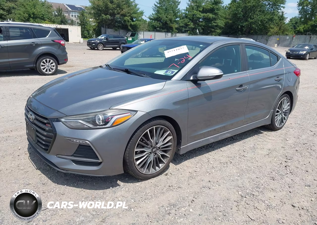 2017 Hyundai Elantra Sport VIN:KMHD04LB1HU364109 - 2