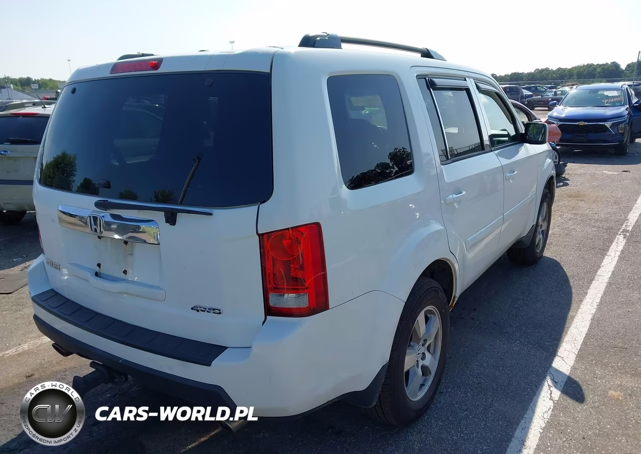 2011 Honda Pilot Ex-L VIN:5FNYF4H75BB007508 - 4