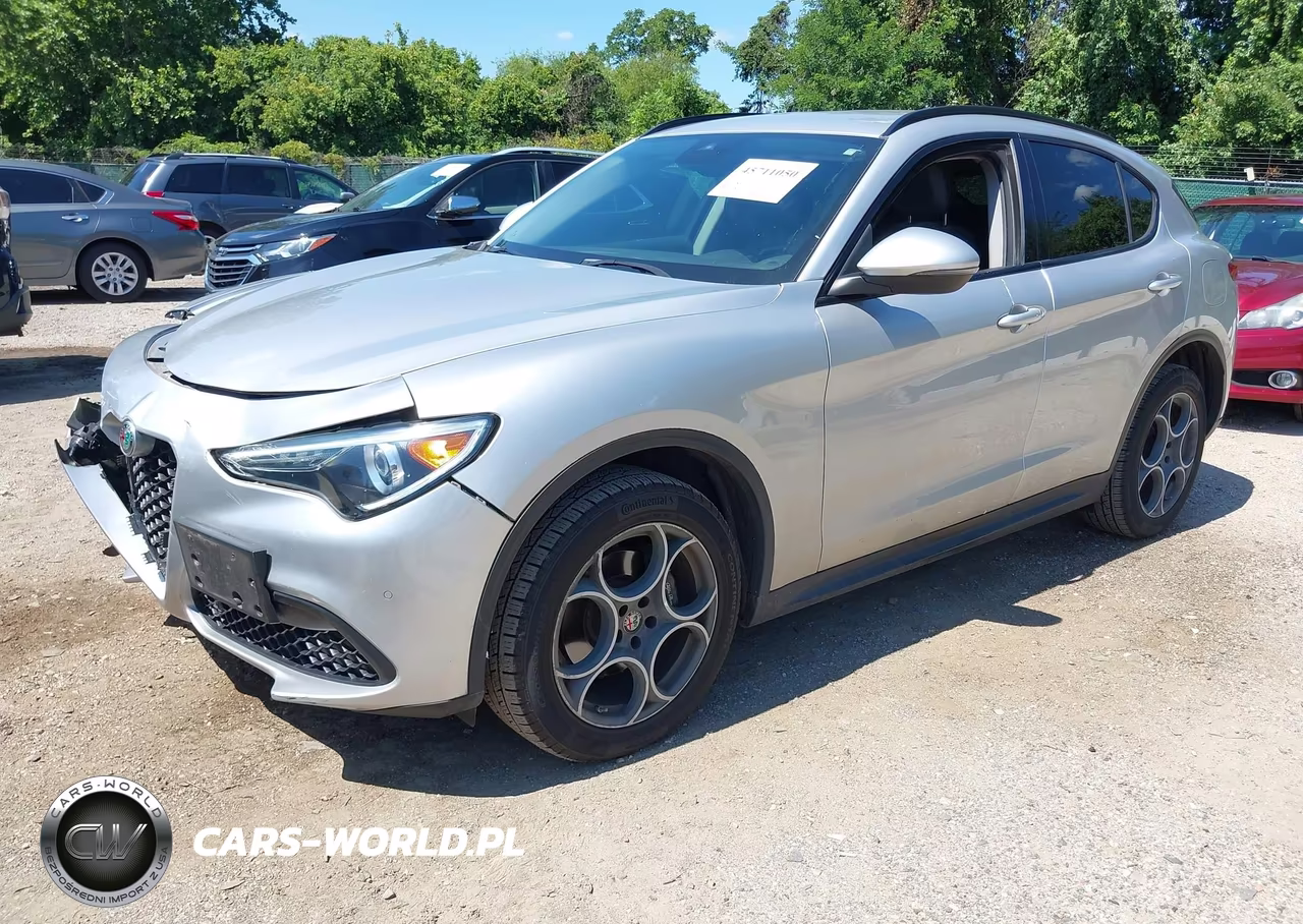 2018 Alfa Romeo Stelvio Sport Awd VIN:ZASFAKPN0J7B86661 - 2