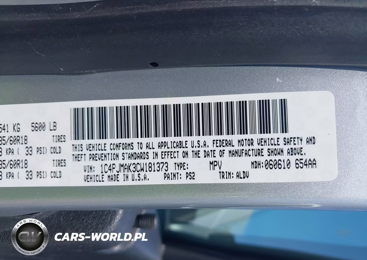 2012 Jeep Liberty Sport VIN:1C4PJMAK3CW181373 - 9