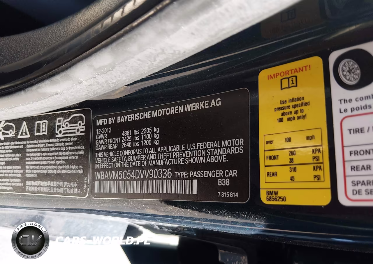 2013 BMW X1 xDrive35I VIN:WBAVM5C54DVV90336 - 9