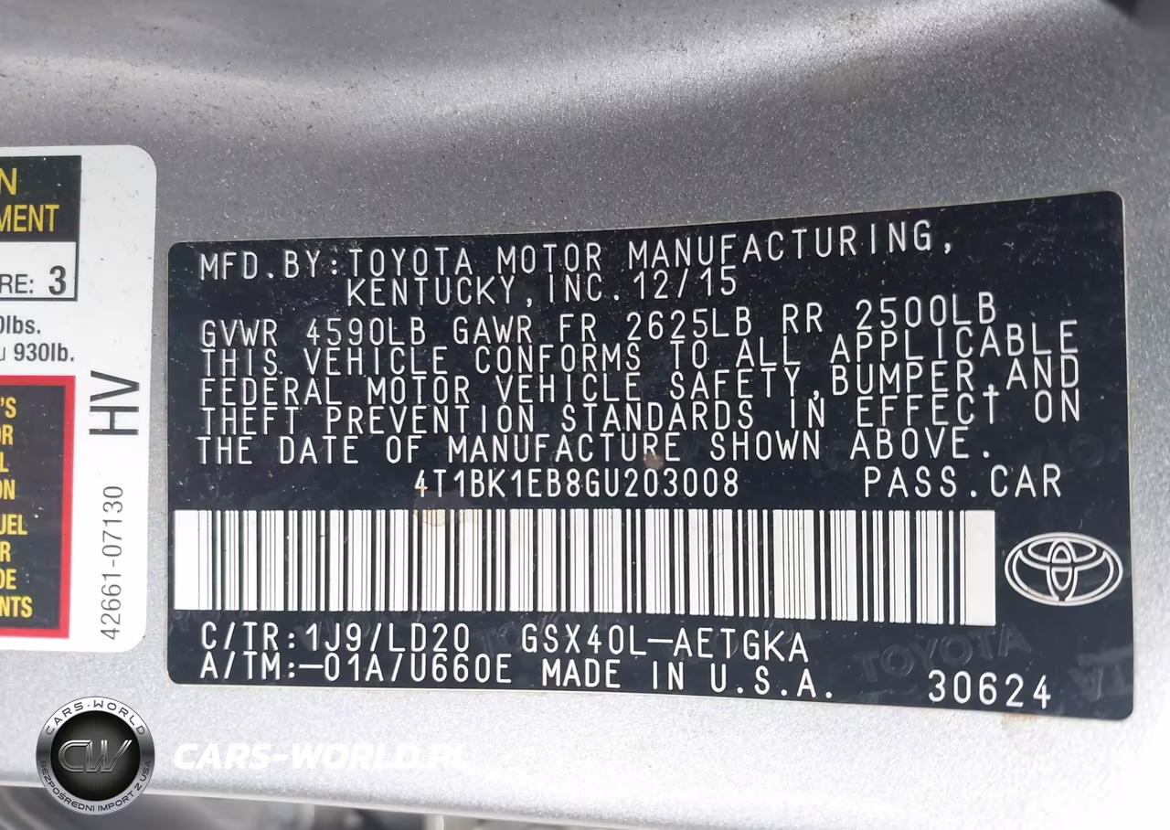 2016 Toyota Avalon Xle VIN:4T1BK1EB8GU203008 - 9