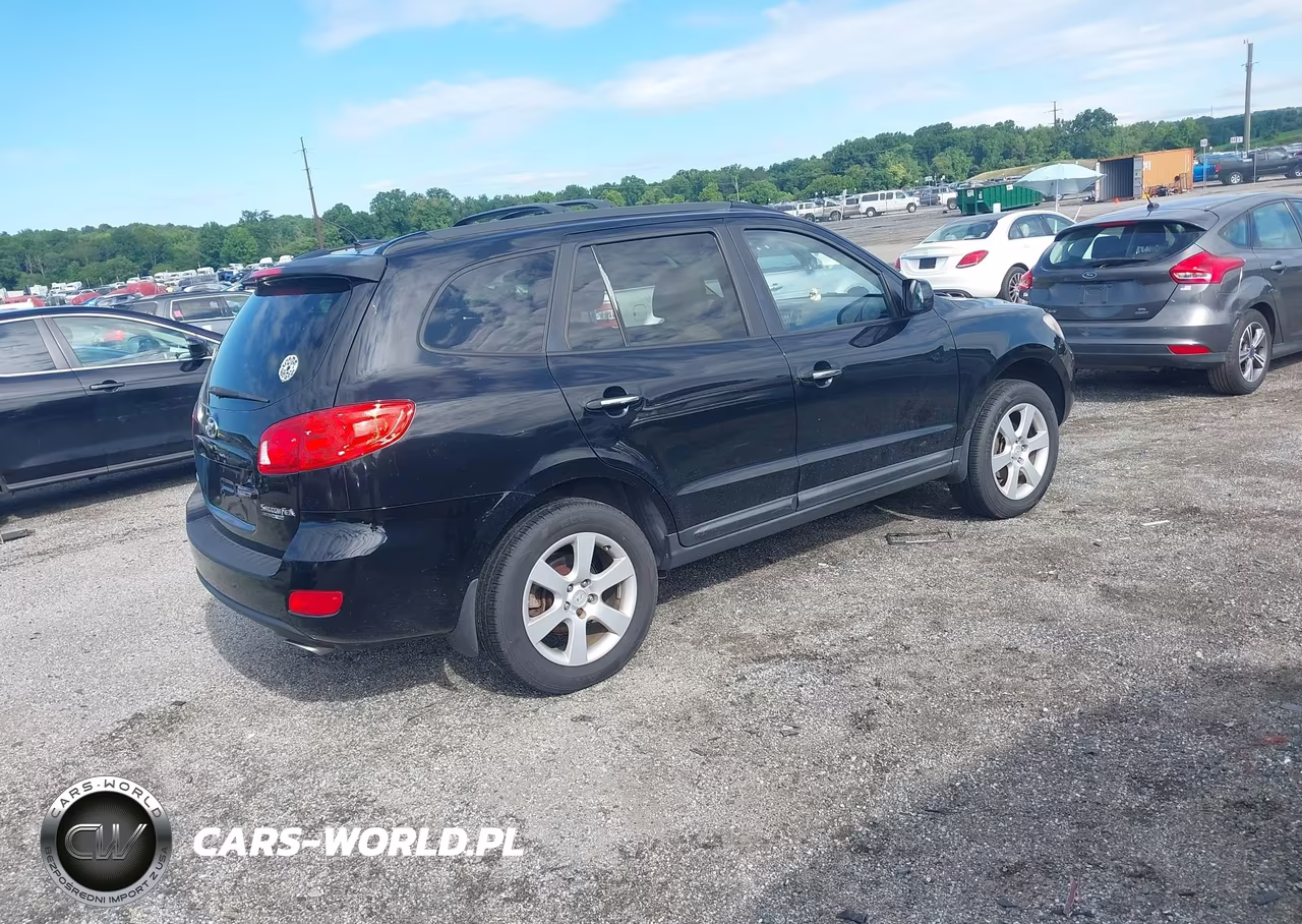 2009 Hyundai Santa Fe Limited VIN:5NMSH73E99H296392 - 4