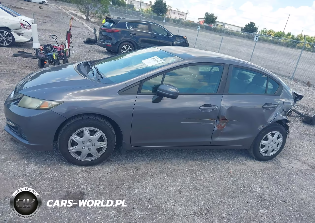 2014 Honda Civic Lx VIN:19XFB2F56EE064366 - 14