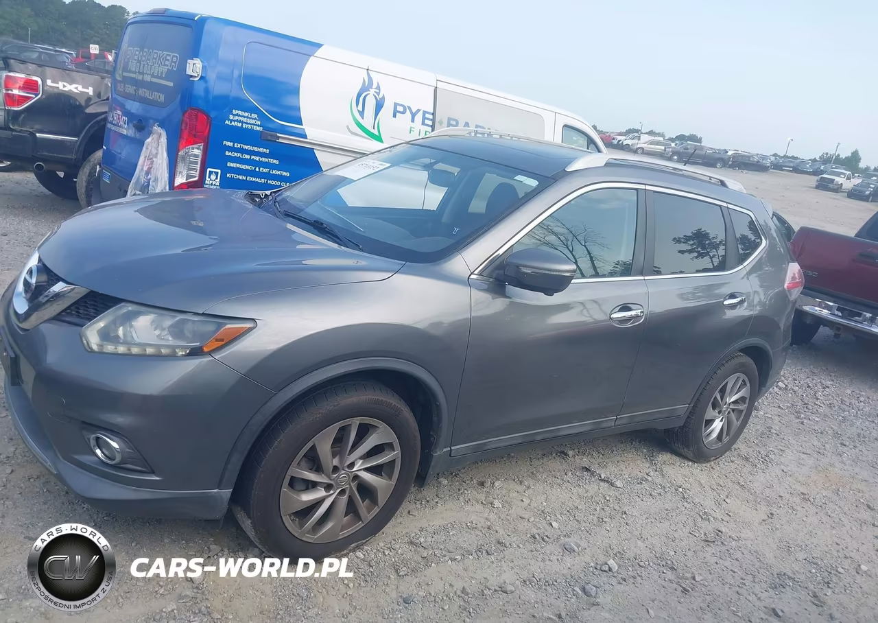 2015 Nissan Rogue Sl VIN:5N1AT2MT9FC780305 - 14