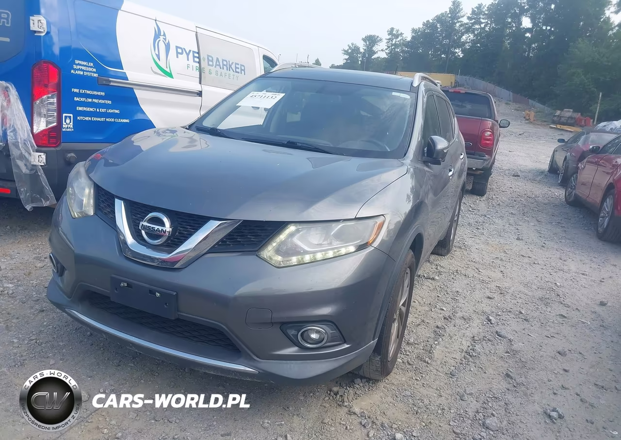 2015 Nissan Rogue Sl VIN:5N1AT2MT9FC780305 - 2