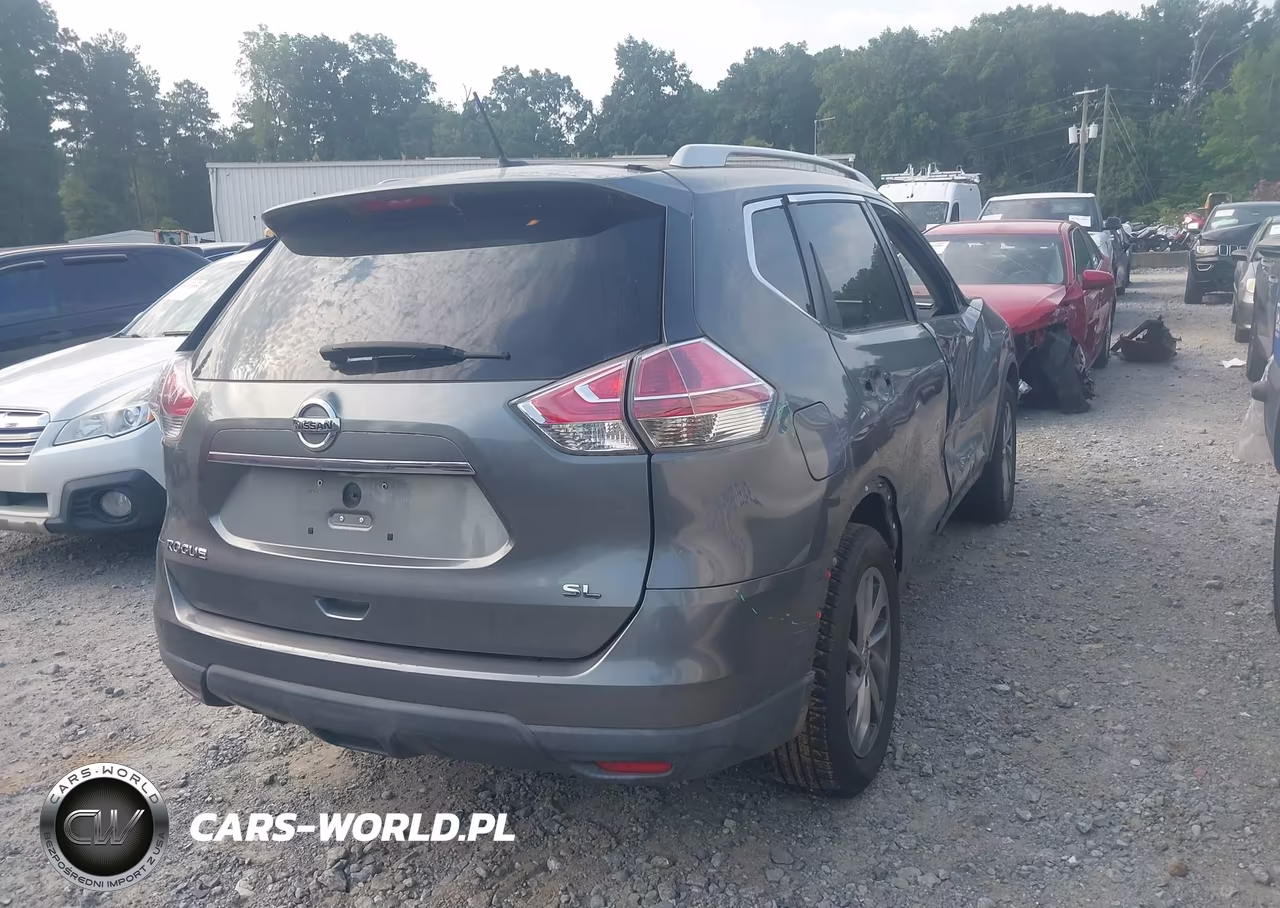 2015 Nissan Rogue Sl VIN:5N1AT2MT9FC780305 - 4