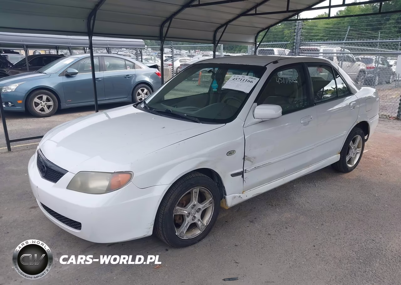 2003 Mazda Protege Dx-Es-Lx VIN:JM1BJ225131160350 - 2