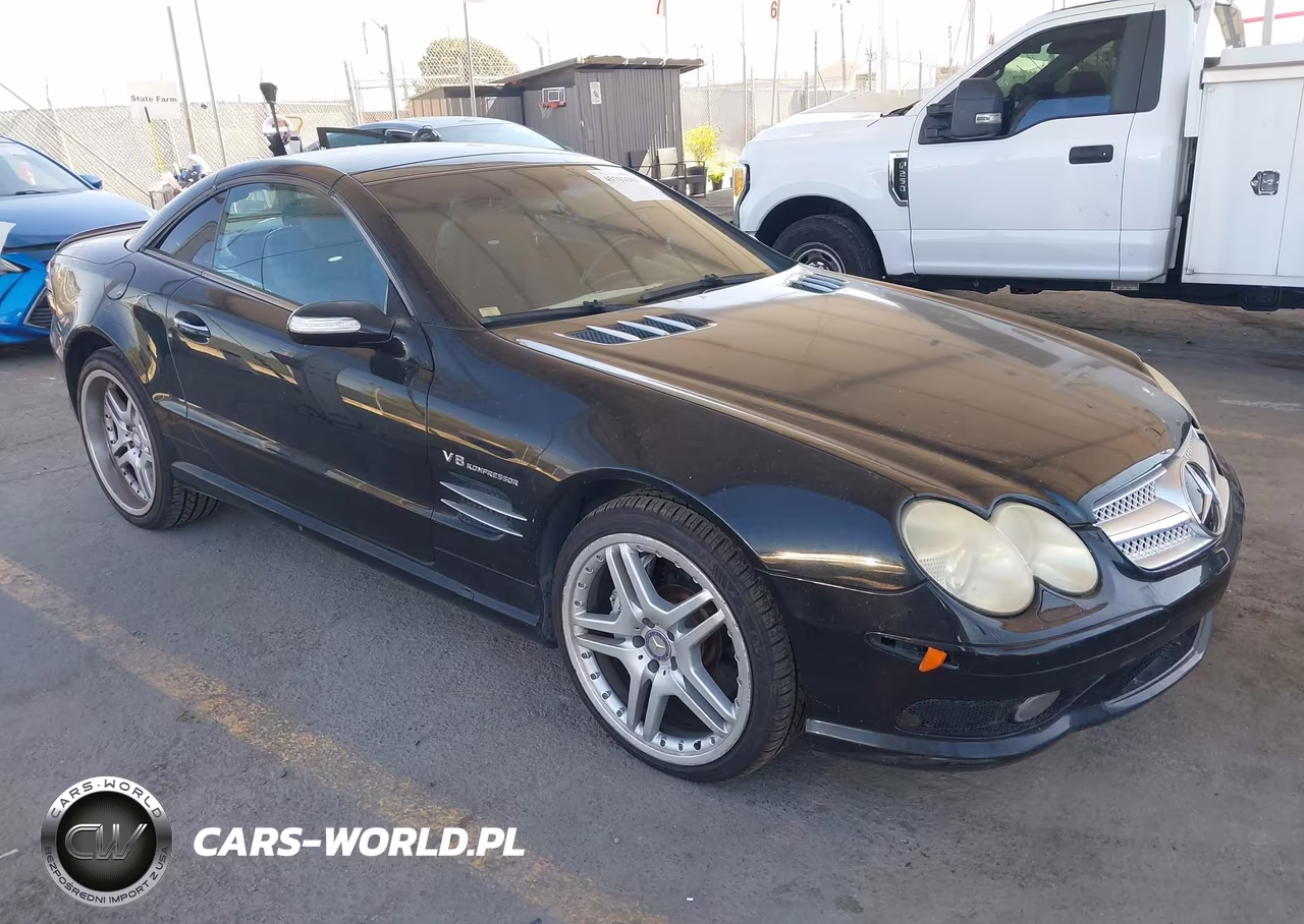 2004 Mercedes-Benz Sl 55 Amg VIN:WDBSK74F54F075336 - 1