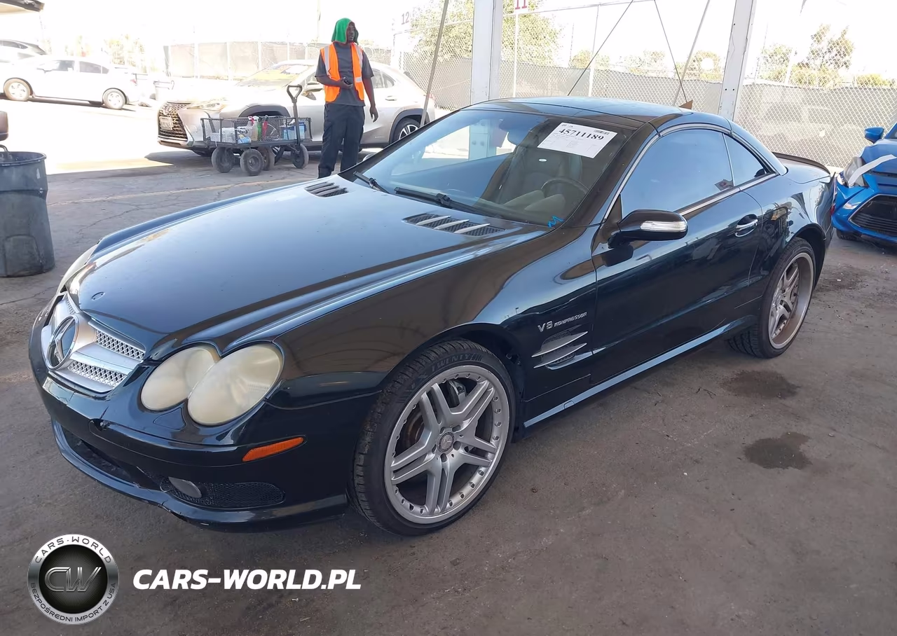 2004 Mercedes-Benz Sl 55 Amg VIN:WDBSK74F54F075336 - 2