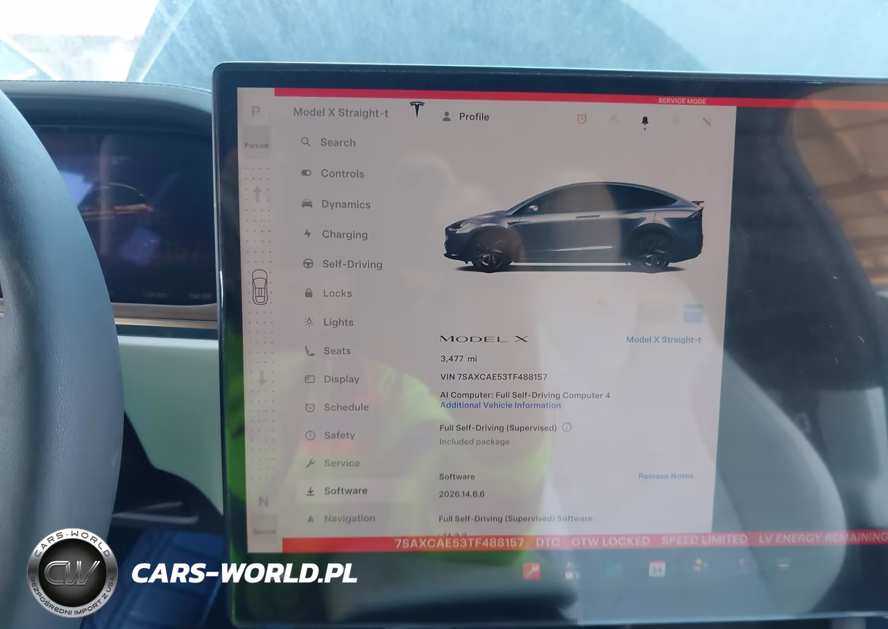 2026 Tesla Model X All-Wheel Drive VIN:7SAXCAE53TF488157 - 7