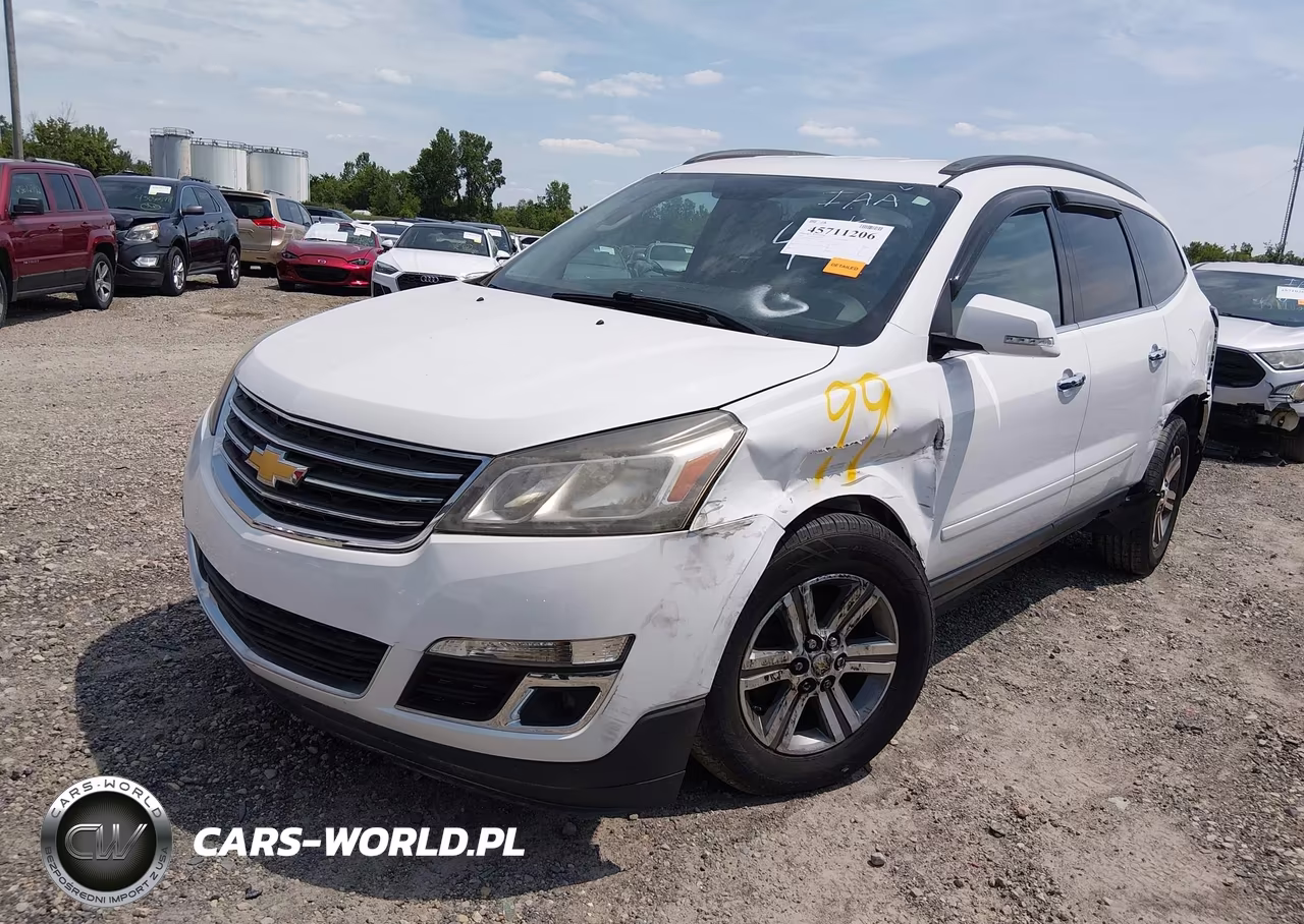 2016 Chevrolet Traverse 2Lt VIN:1GNKRHKD1GJ154340 - 2