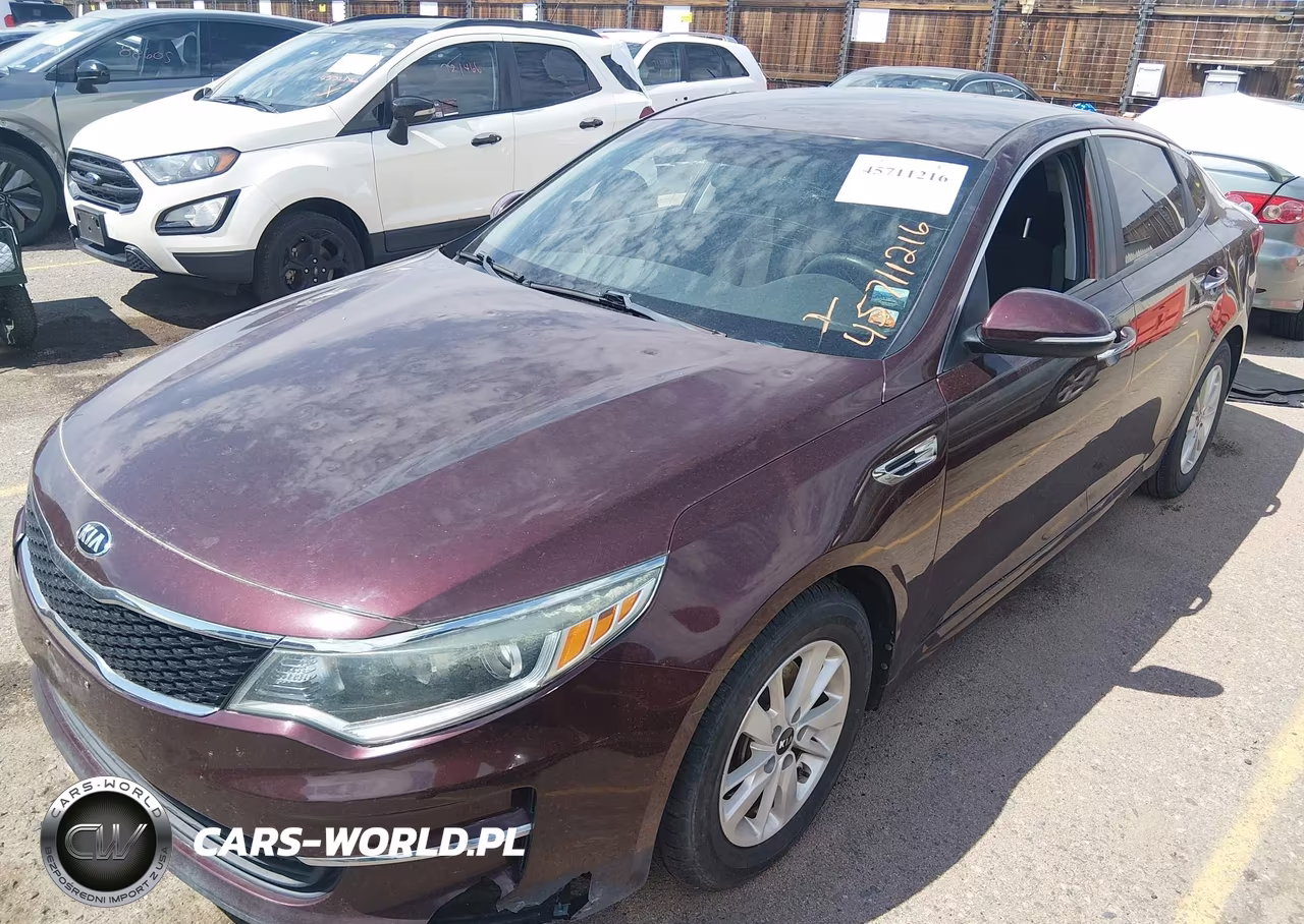 2017 Kia Optima Lx VIN:5XXGT4L38HG155019 - 2
