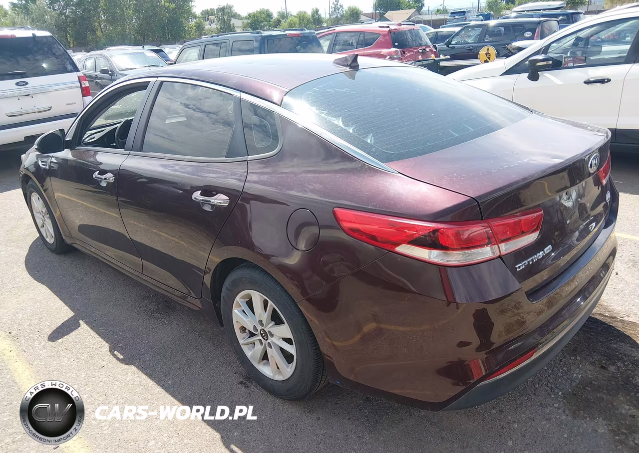 2017 Kia Optima Lx VIN:5XXGT4L38HG155019 - 3