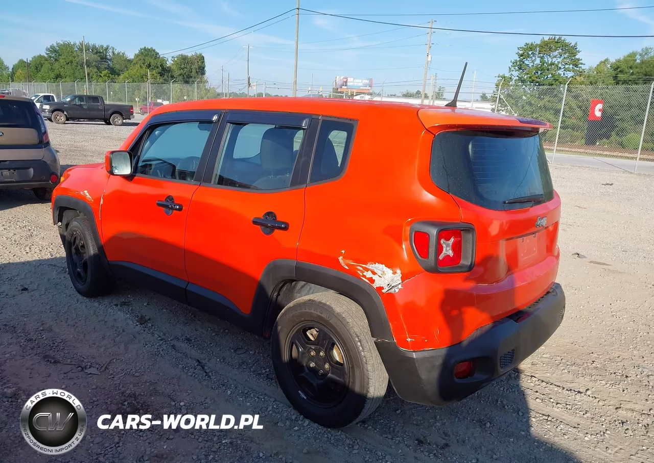 2015 Jeep Renegade Sport VIN:ZACCJAAT7FPC32493 - 3