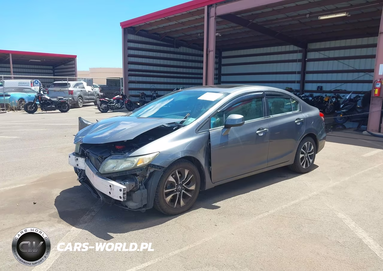 2013 Honda Civic Ex VIN:19XFB2F81DE050318 - 2