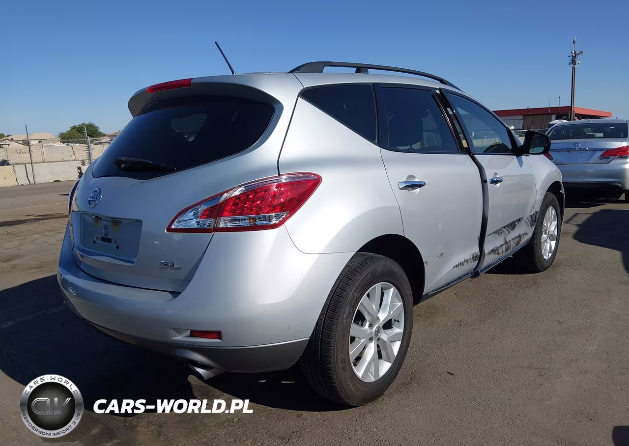 2013 Nissan Murano Sl VIN:JN8AZ1MU3DW210841 - 4