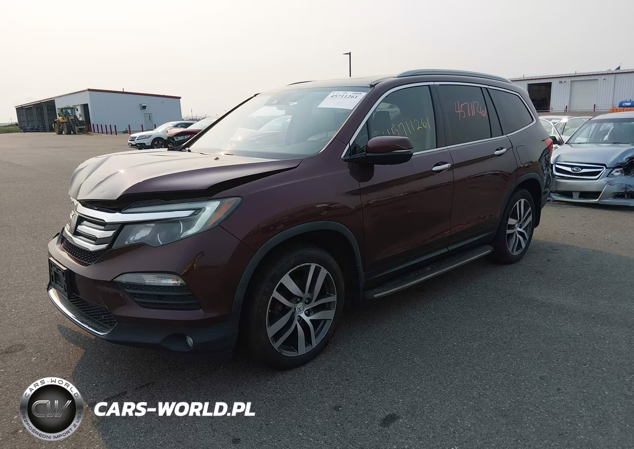 2016 Honda Pilot Elite VIN:5FNYF6H06GB036991 - 2