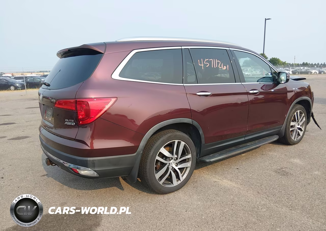 2016 Honda Pilot Elite VIN:5FNYF6H06GB036991 - 4