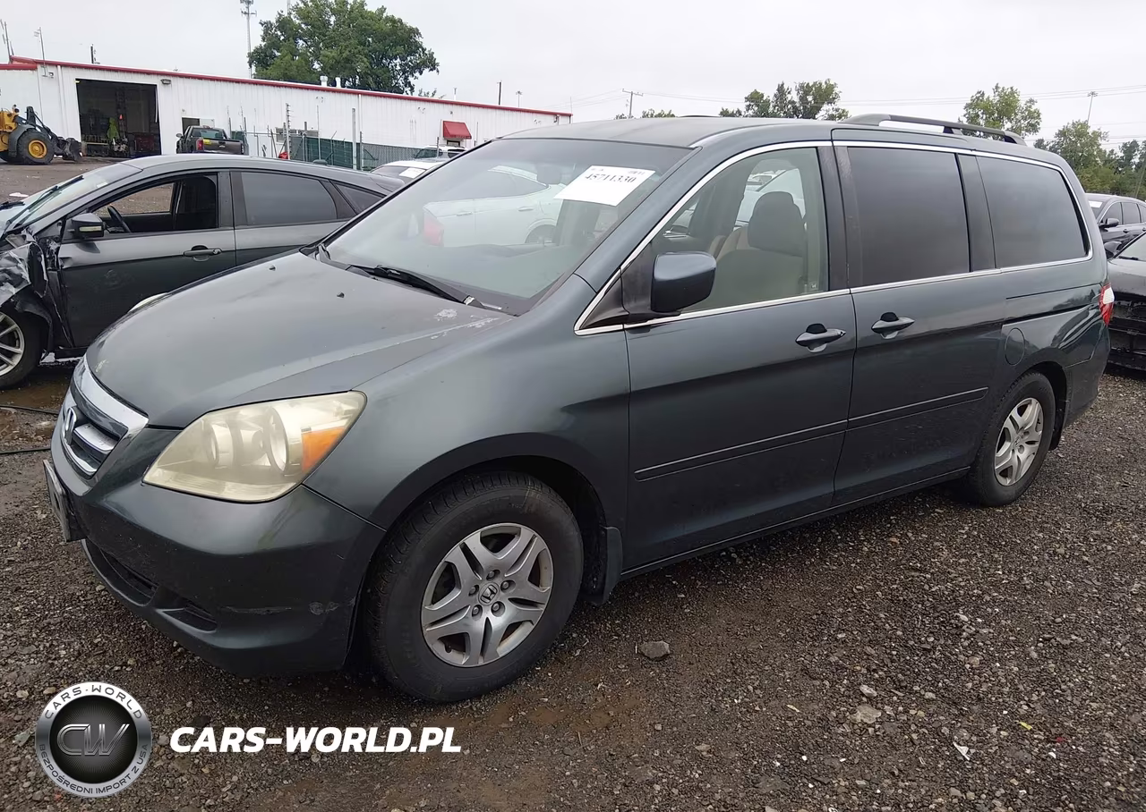 2005 Honda Odyssey Ex VIN:5FNRL38445B116446 - 2
