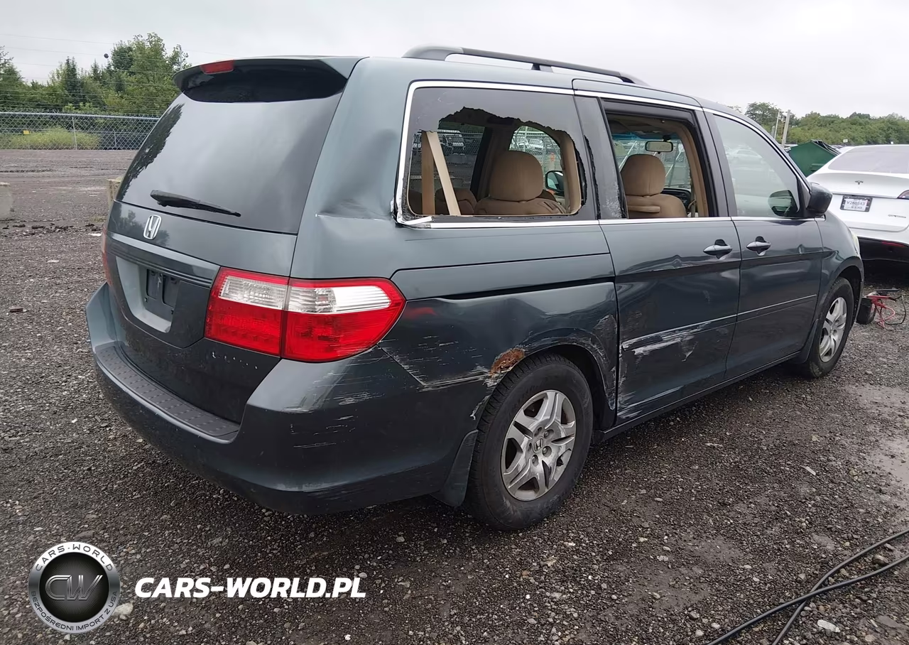 2005 Honda Odyssey Ex VIN:5FNRL38445B116446 - 4