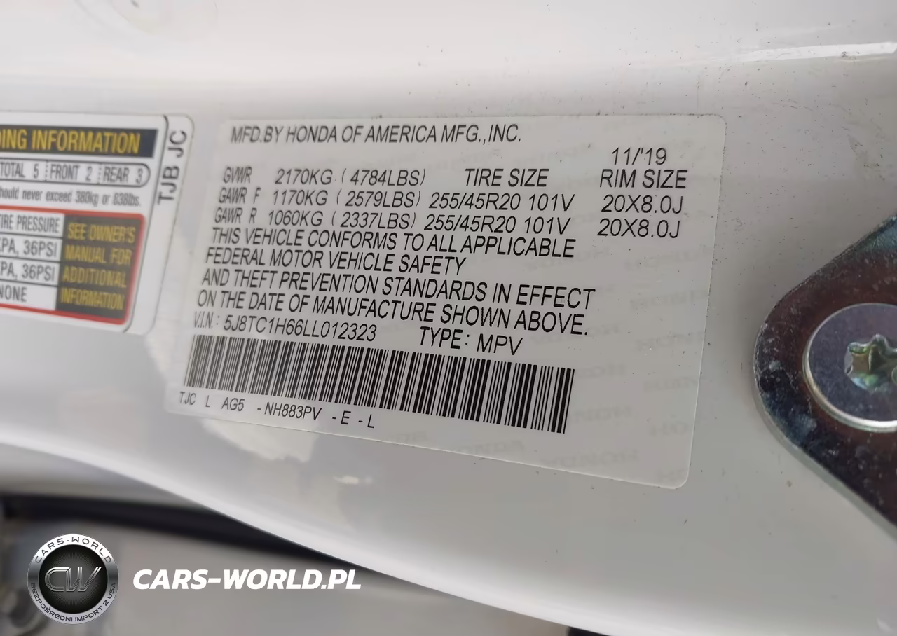 2020 Acura Rdx A-Spec Package VIN:5J8TC1H66LL012323 - 9