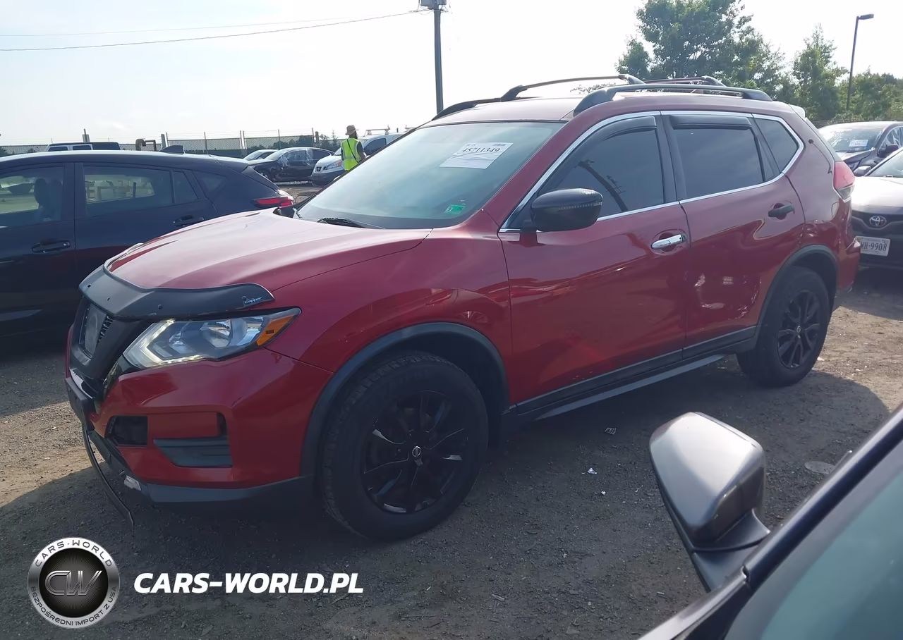 2017 Nissan Rogue Sv VIN:5N1AT2MV0HC875808 - 2