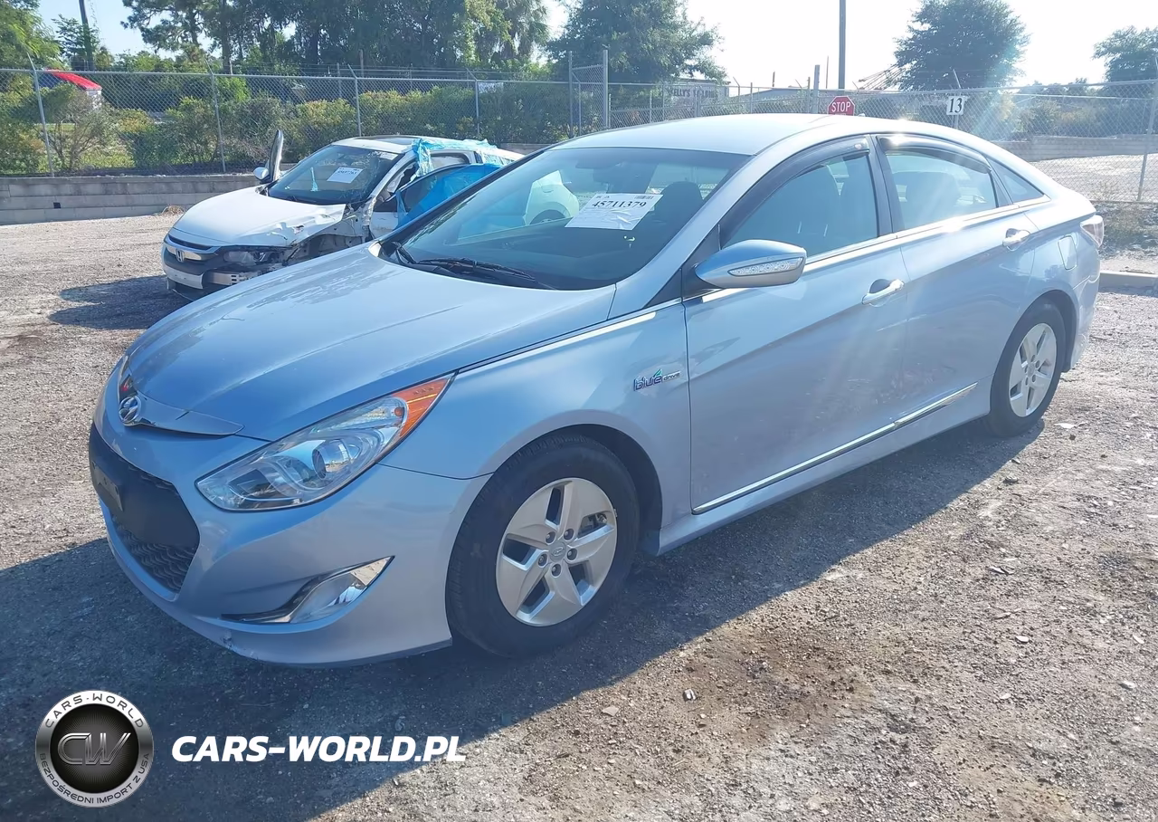 2011 Hyundai Sonata Hybrid VIN:KMHEC4A4XBA001509 - 2