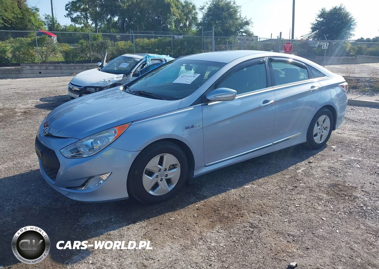 2011 Hyundai Sonata Hybrid VIN:KMHEC4A4XBA001509 - 6