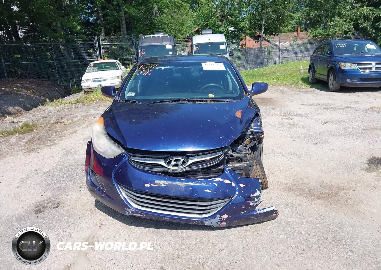 2013 Hyundai Elantra Gls VIN:5NPDH4AEXDH182990 - 13