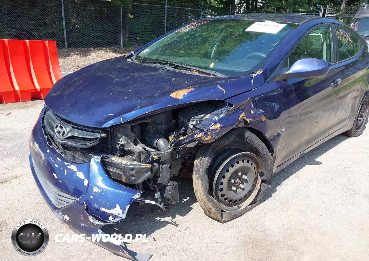 2013 Hyundai Elantra Gls VIN:5NPDH4AEXDH182990 - 6