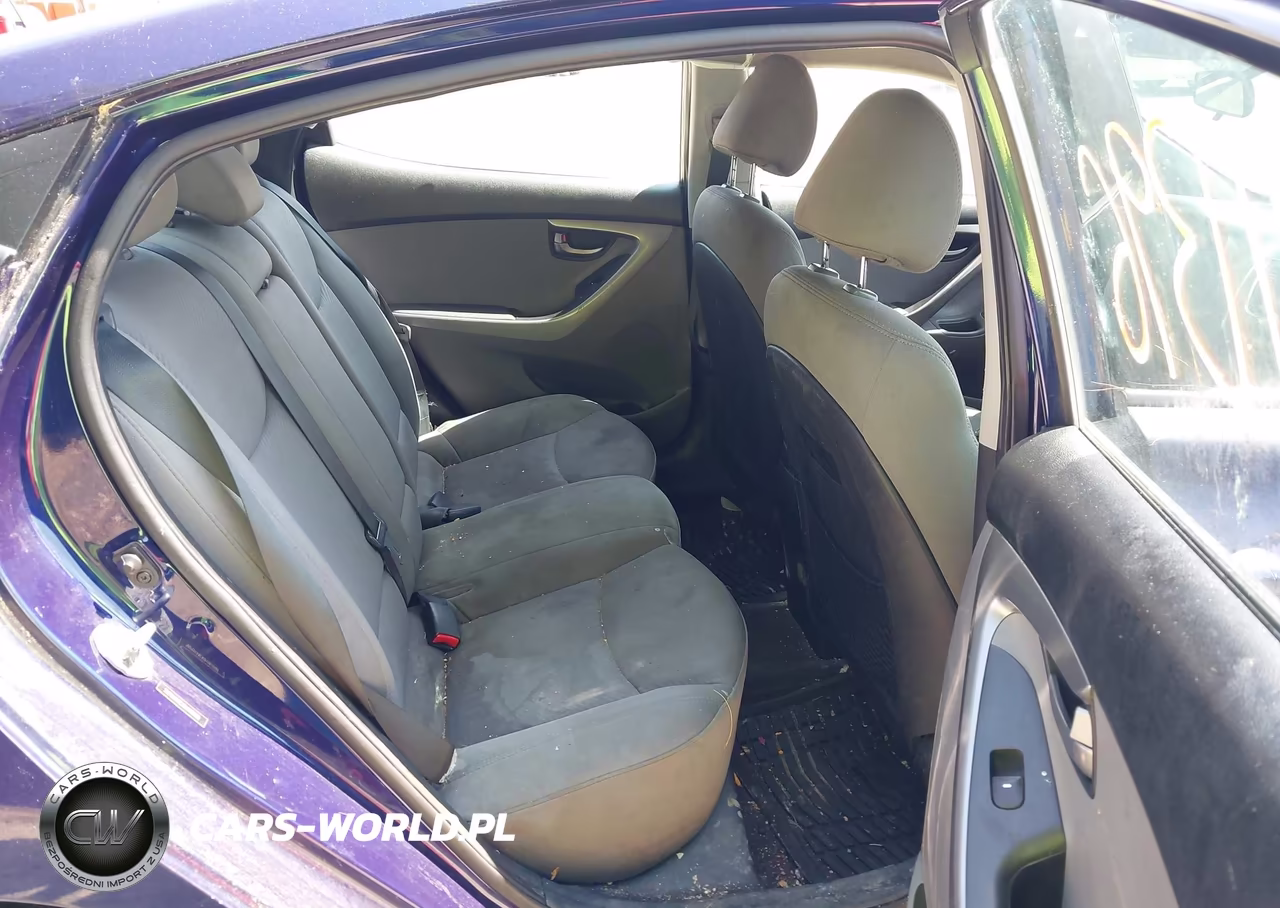 2013 Hyundai Elantra Gls VIN:5NPDH4AEXDH182990 - 8