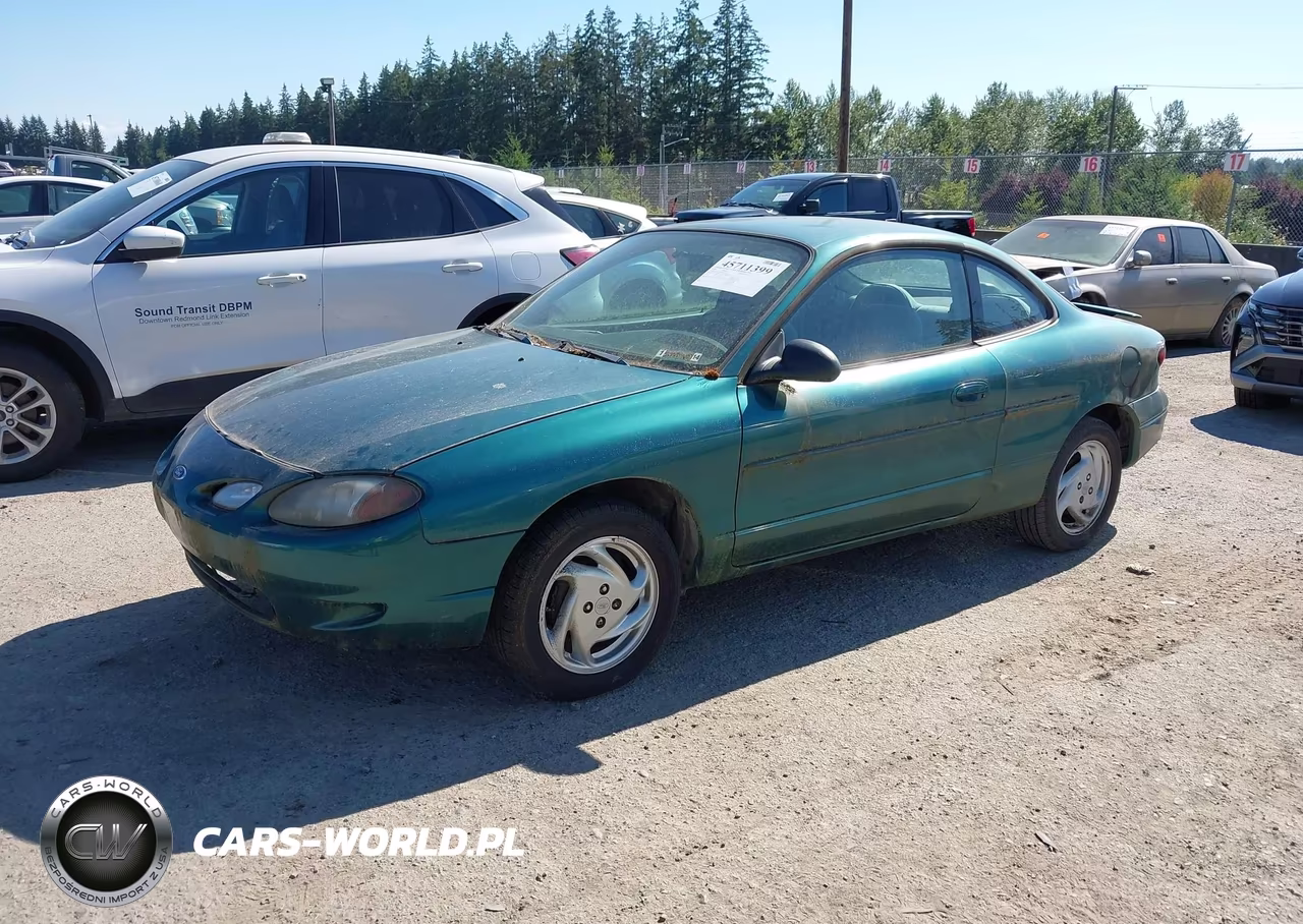 1998 Ford Escort Zx2 Hot-Zx2 Cool VIN:3FAKP1134WR267353 - 2
