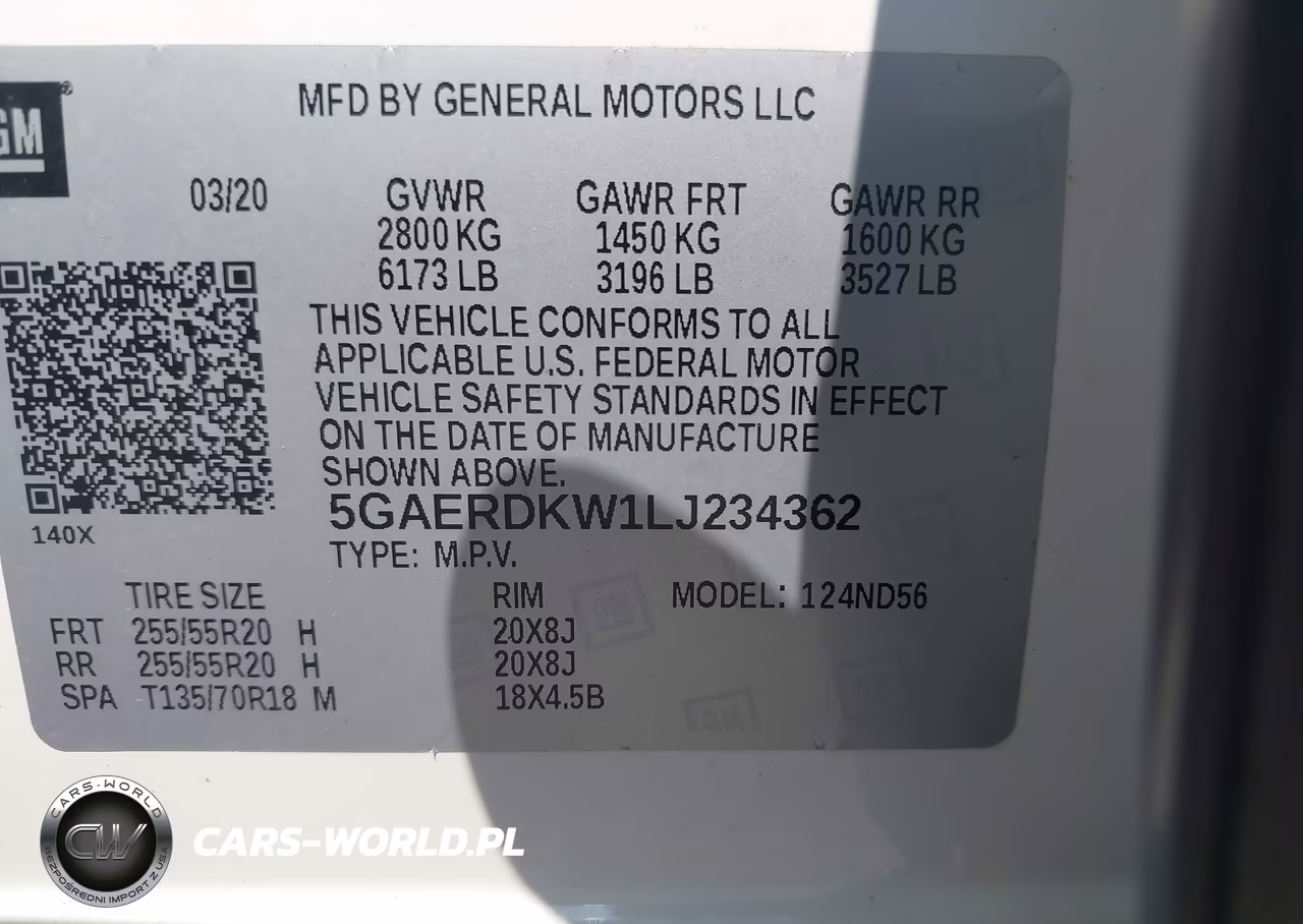 2020 Buick Enclave Fwd Avenir VIN:5GAERDKW1LJ234362 - 9